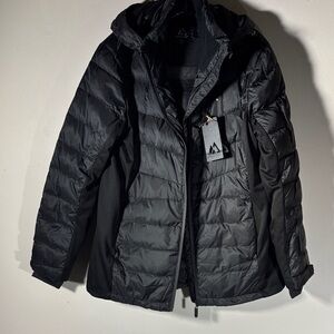 APRICOT Midnight Black Puffer Jacket